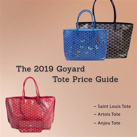 how much are goyards|goyard tote price guide.